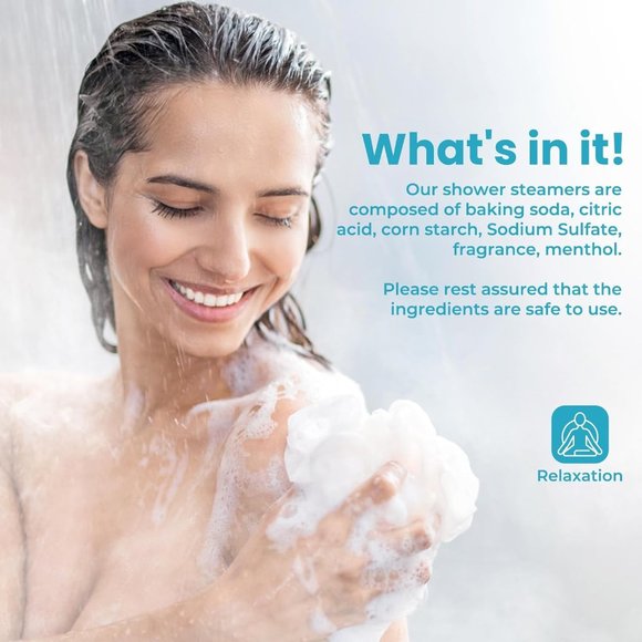 Shower Bomb Steamers Fruit Scented Relaxing Aromatherapy Bath Scents Mothers Day - Picture 6 of 7